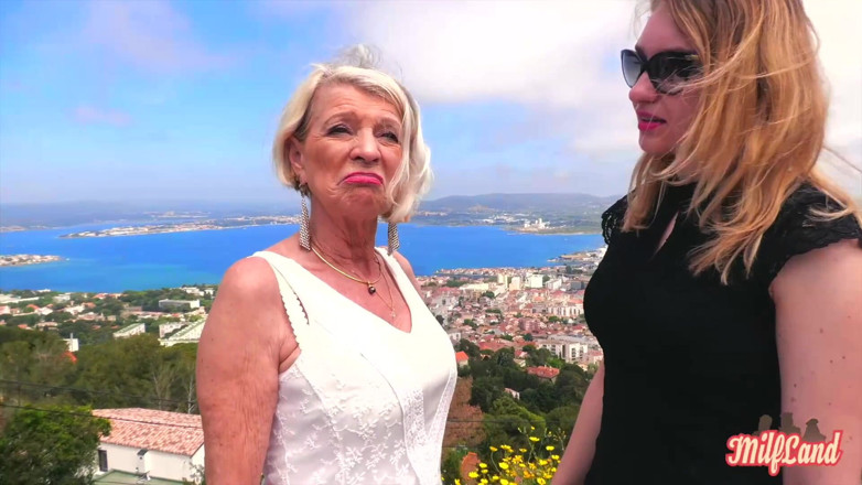 Milf land: Eva, a 70-year-old GILF, Is Having Sex with Lyna, Aged 27