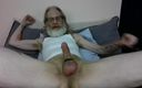 Jerkin Dad: Grandpa Masturbates His Big Penis