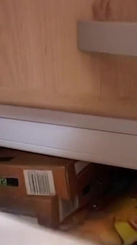 Busty Brunette MILF Masturbates Wildly with Kitchen Objects