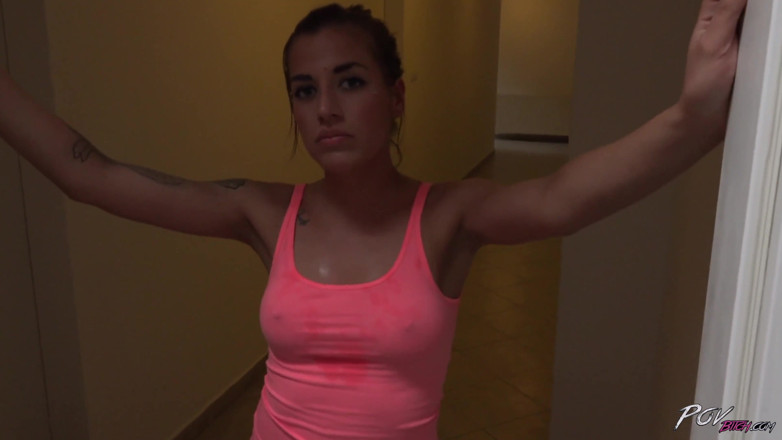 Czech Pornzone: Nasty bitch Eveline Dellai riding hard cock in POV