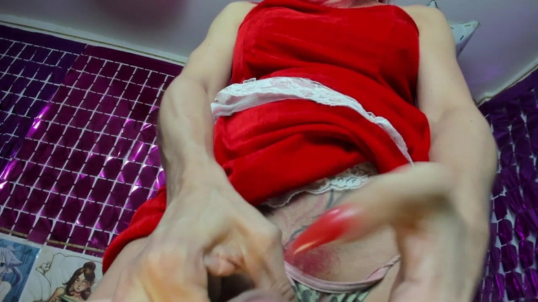 Ariana Unicorn: Lihat pantatku memompa dengan cumshot