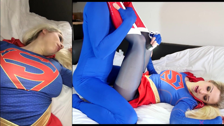 Nylon Xtreme: Gabi Gold is supergirl fucked with nylon pantyhose