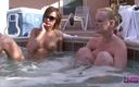Dream Girls: Two chicks naked in our hot tub #1