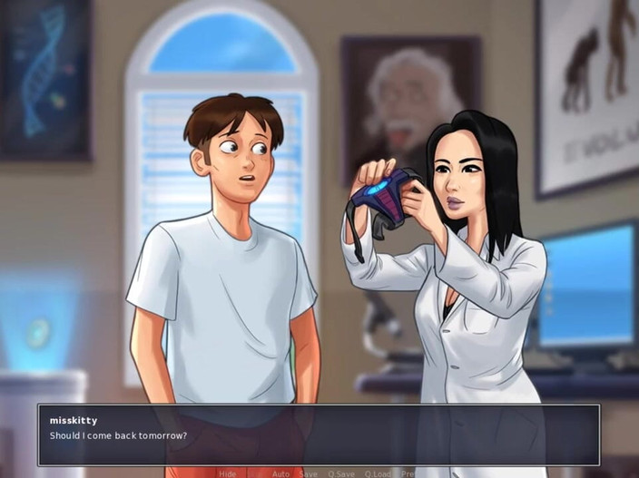 Miss Kitty 2K: Summertimesaga Miss Okita's Sexy Experiments - Parte 116