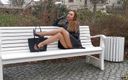 Goddess Lena: Me with my high heels in the park