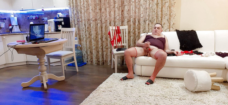 Dantist crossdresser: Moje sladká klitoris, část # 2