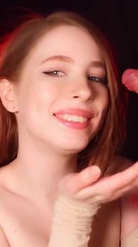 Active Ball Sucking. Oral Creampie - Mollyredwolf