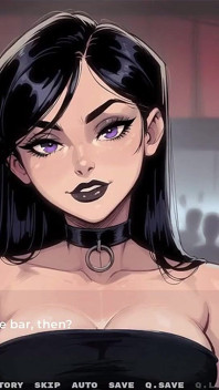 My New Girlfriend [ Taboo Hentai Game ] Ep.40 Goth Girl Blowbang in the Toilet!