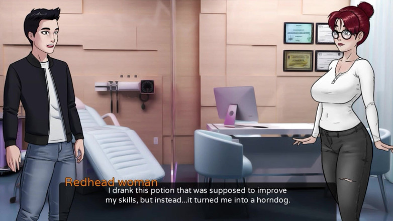 NaughtyPlayz: Nhìn thấy bác sĩ gợi cảm, tâm trạng của cậu...