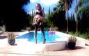 Mistress Jodie May: Tgirl Swimwear Modelling
