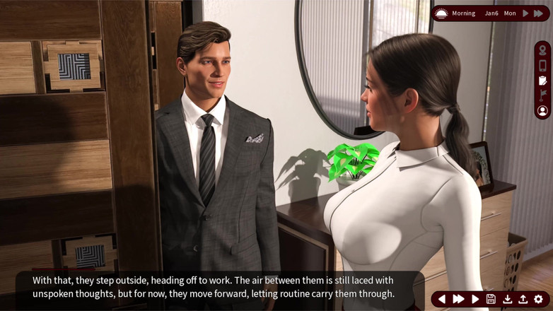 Johannes Gaming: 욕망의 속삭이는 4 Sarah는 그녀의 새로운 직업을 시작했습니다