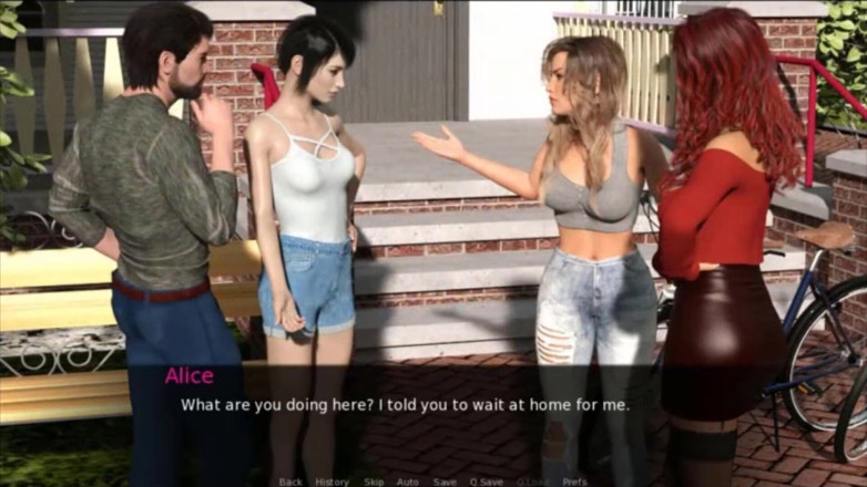 Visual Novels: Pine falls part 8