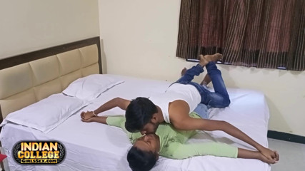 Indian college girls sex: Indian College Student Fucking Hard During Their Studies Giving Each...