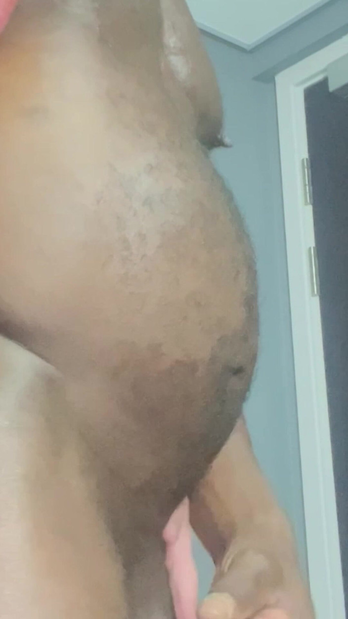 Black mature kinky muscle: Interracial BDSM Titplay