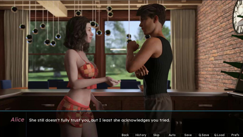 Visual Novels: Summer scent part 8 (stepsister route)