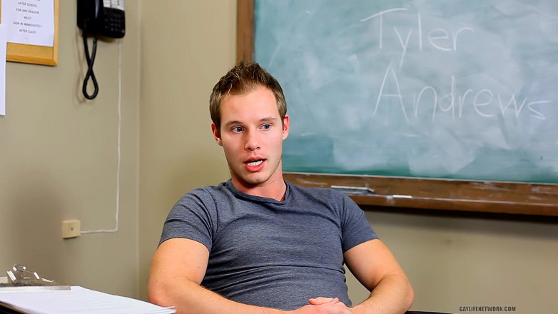 Teach Twinks: Handsome Tyler Explains Himself