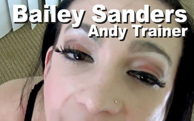 Edge Interactive Publishing: Bailey Saunders & Andy Trainer suck facial swallow