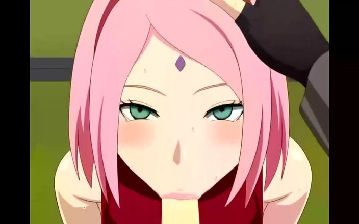Velvixian_2D: Sakura Blowjob Face