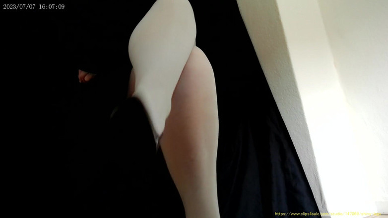 MisS Angel: Moje Sec ťukání sexy černých podpatků v punčochách 2