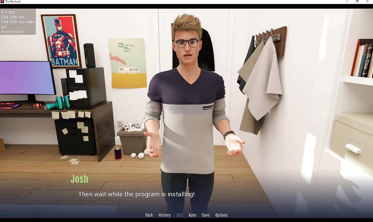 Erotic Krisso: Il blackout - la ragazza calda ama l'anale