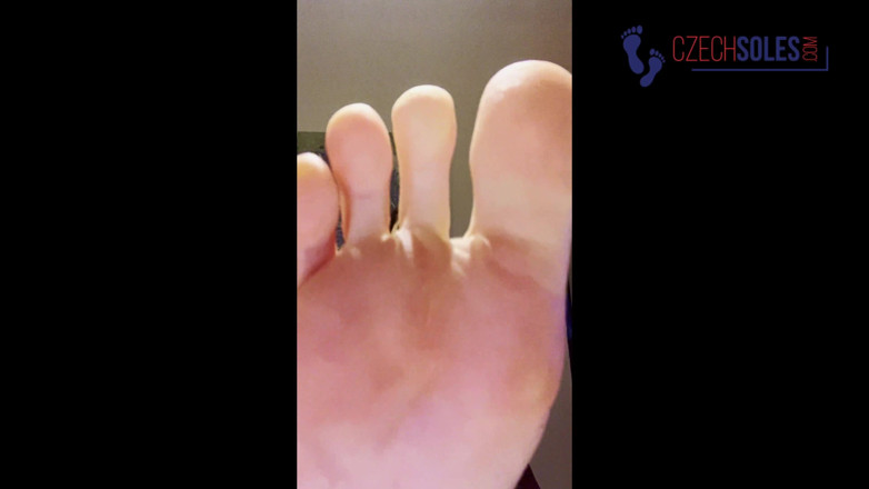 Czech Soles - foot fetish content: Sniff and Lick My Sweaty Toe Socks After Yoga