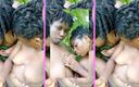 African Beauties: Divertimento rischioso all&amp;#039;aria aperta di lesbiche adolescenti nere