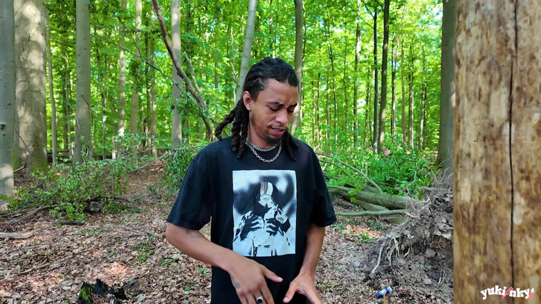 yukinky: A Voyeur in the Forest Fucks 2 Bitches