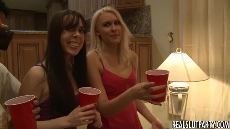 Real Slut Party: Real Slut Party - the Initiation Party These Girls Go Wild