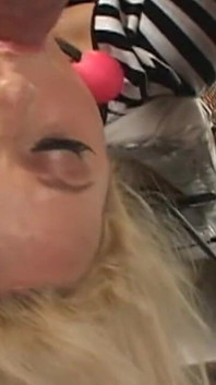 Blonde MILF Takes Thick Cock Deep in Ass