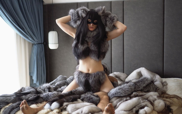 Ruda Cat: Kitty Role Play! Futrzany futrzany garnitur trudno jebanie kończy się...