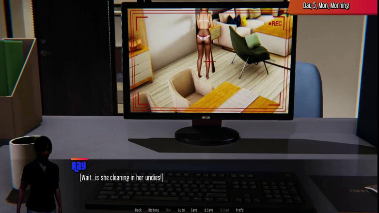 Dirty GamesXxX: Maids and maidens: a kiss from the secretary in the...