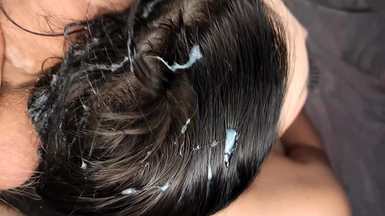 Princess18_: Chlap mě tvrdě šuká a stříká na mou hlavu