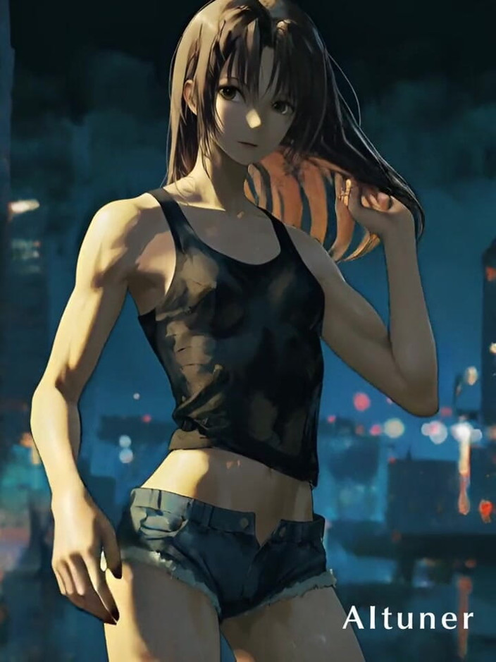 AItuner: Between Towers and Smoke, Her Body Fires Louder Than Any...