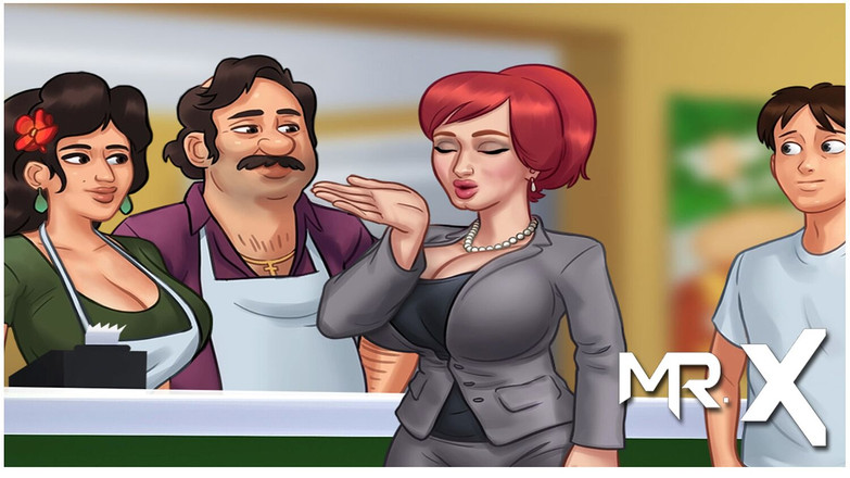 Mr Studio X: Summertimesaga - musíte najít mladé sperma E1 # 89