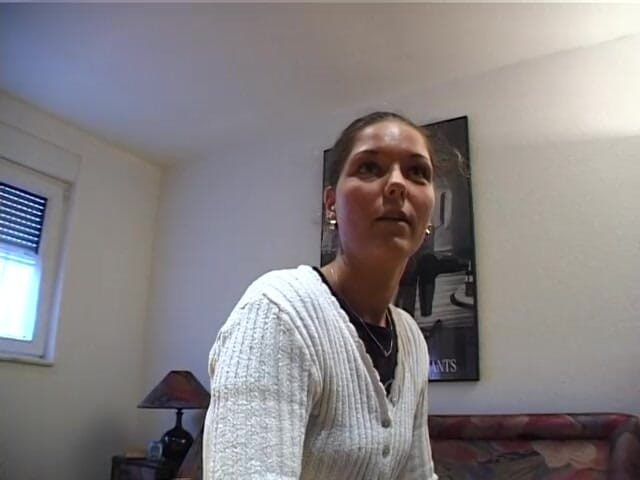German Classic Porn videos: Tanja 23, german student doing an audition