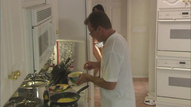 Miami Reality: Lovely couple is having hot sex in the living room