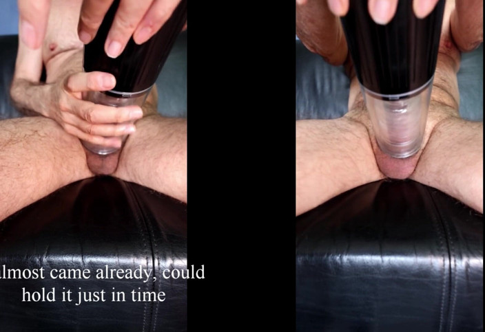 Boototternl: Edging Session with the Masturbator Vacuum Pump