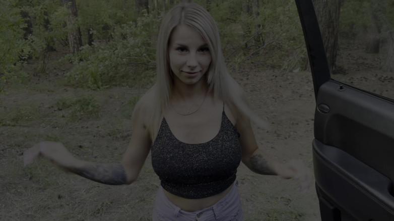 Vik1one: Hot blowjob in the forest deep in throat from a...