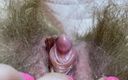 Cuteblonde666: Prim-plan extrem cu orgasm cu clitoris mare Pizdă păroasă HD