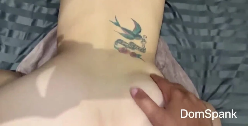 RealDomSpank: Korean Teen Girlfriend Riding My Dick and Enjoying Making Me...