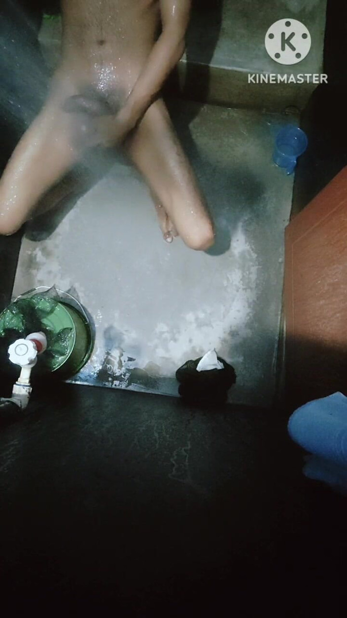 Indian BBC: My Stepsister See Me During Naked Bathing. She Just Look...