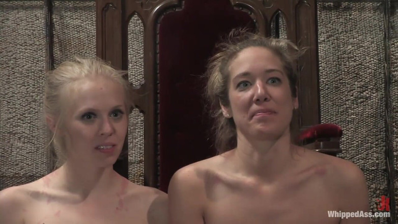 Whipped Ass by Kink: Deux salopes esclaves