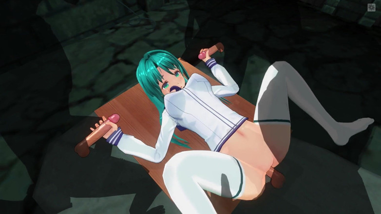 H3DC: 3D Hentai college girl is serving a sentence in the...