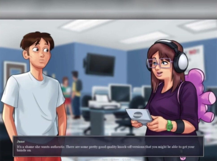 3DXXXTEEN2 Cartoon: Diane decides to move in. 3D porn cartoon sex