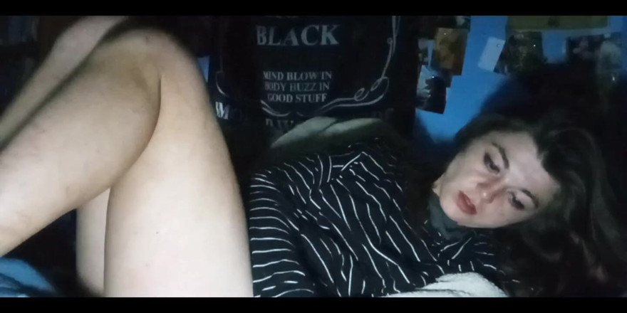 Freakshowsuckerr: Little Nympho Loves Touching Her Pussy to Porn