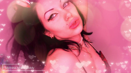 Goddess Misha Goldy: Worship my crystal lips! JOI