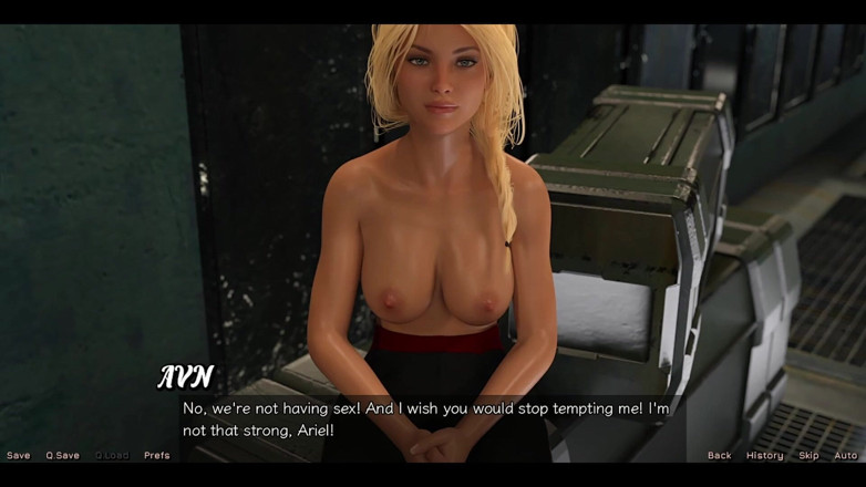 AVN Teller: Stranded in Space - Busty Blonde Virgin Wants to Have Sex...