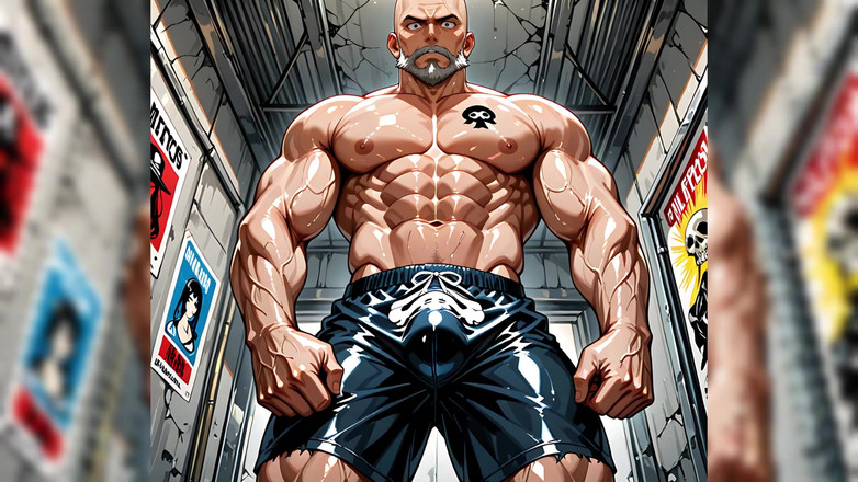 Erotic Man: Ai Mężczyźni z ogromnymi mięśniami