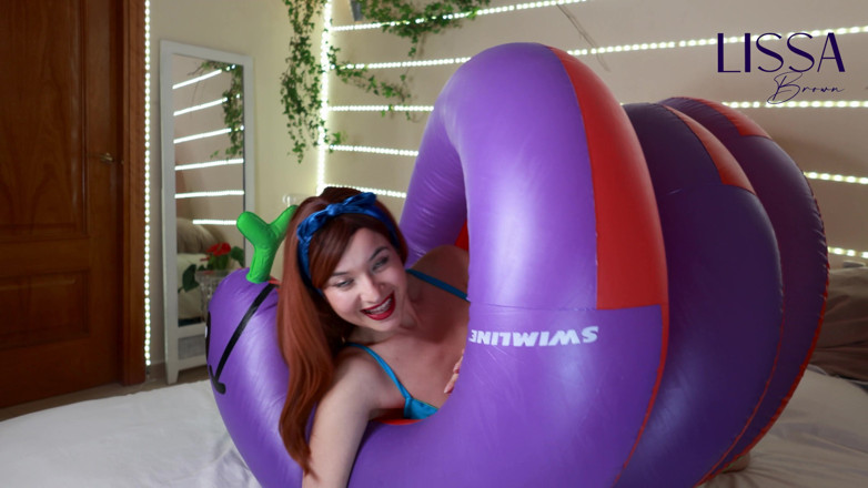 Lissa Brown: Around My Giant Inflatable Snake, I Can't Escape.