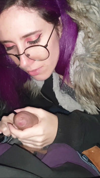 Pompino in macchina!